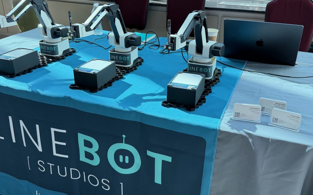 Three Robots at a Data Conference: LineBot Studios at MeasureUP 2026